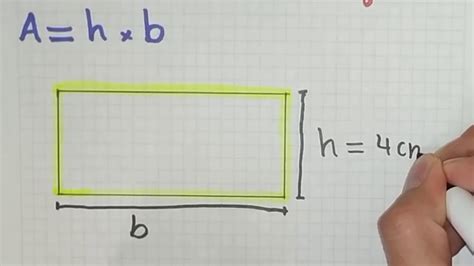 Como Sacar El Area De Un Rectangulo Formula Y Ejercicio Resuelto