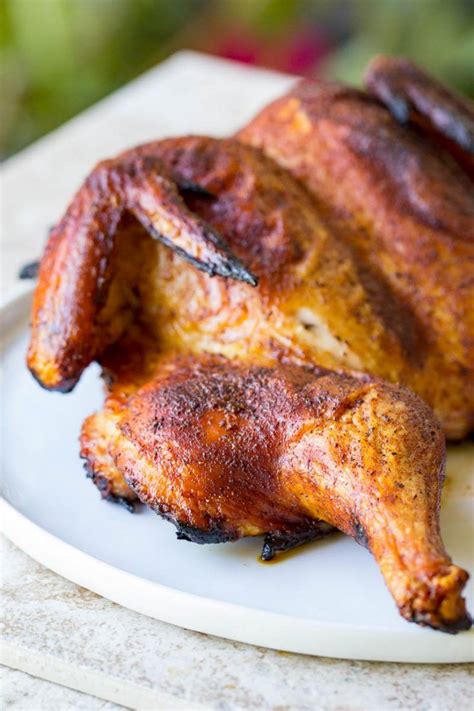 Spatchcock Smoked Chicken Recipe
