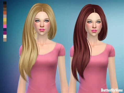 B Fly Hair 178 Af No Hat Pay At Butterfly Sims Sims 4 Updates