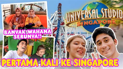 Liburan Ke Singapore Main Di Universal Studios Bareng Ka Alshad