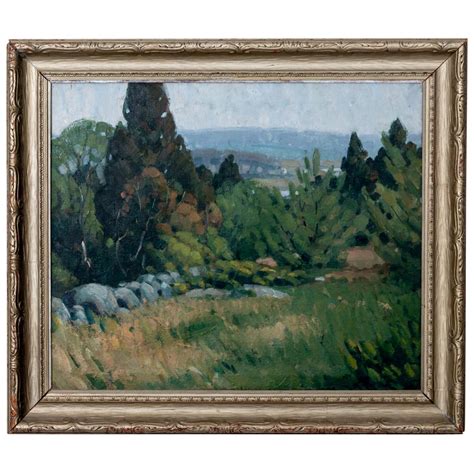 Impressionist Landscape Oil Painting By Tootelian For Sale At 1stdibs