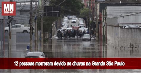 30 Horas De Fortes Chuvas Devastam Partes De São Paulo Mundo Nipo