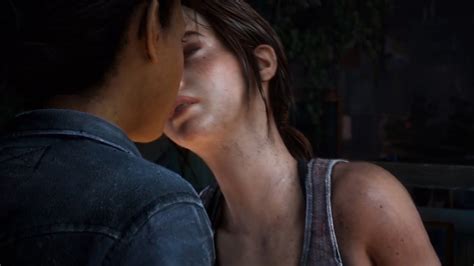 The Last Of Us Dlc Ellie And Riley Kiss Mlmhac