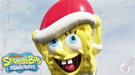 Spongebob Squarepants Balloon Ft Macys Thanksgiving Day Parade Youtube