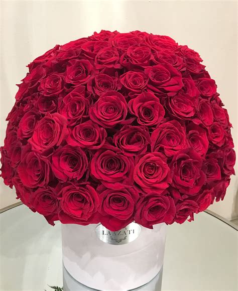Hours may change under current circumstances Classic Red Roses Box in Glendale, CA | Laazati Flowers in ...