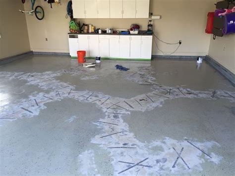 Garage Floor Cracked Concrete Flooring Site