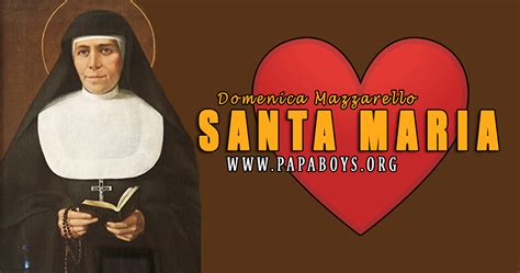 Il Santo Di Oggi 14 Maggio 2020 Santa Maria Domenica Mazzarello Vergine