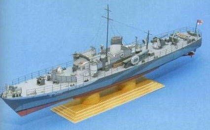 Can be active debit, credit cards. WWII Steam Gun Boat SGB9 Grey Goose Free Paper Model ...