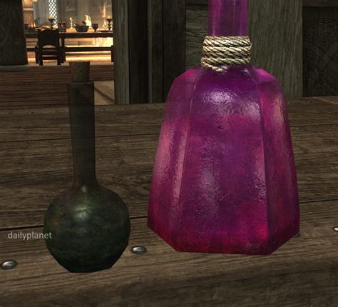 Rustic Animated Potions And Poisons At Skyrim Special Edition Nexus
