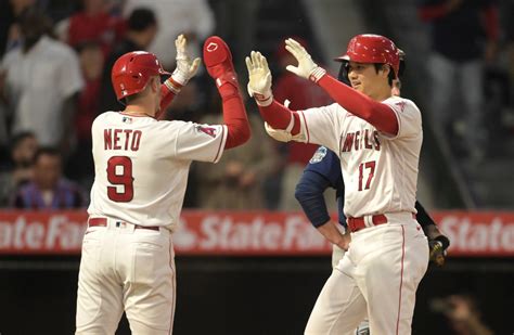 Shohei Ohtanis Homer Phil Nevins Ejection Highlight Angels Loss