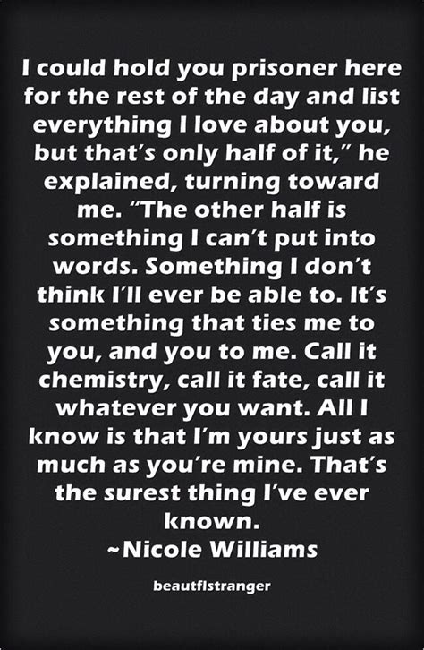 I Love Everything About You Quotes Quotesgram