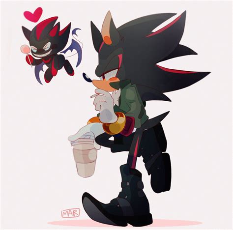 Mar 🌊 On Twitter Shadow The Hedgehog Sonic And Shadow Sonic Fan Art