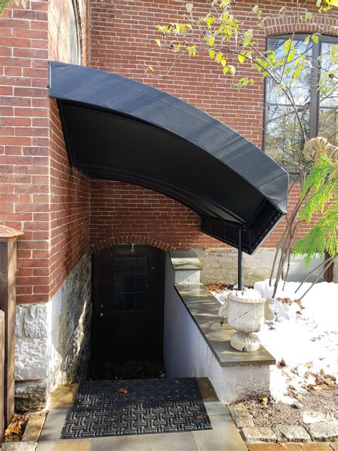Basement Entrance Stair Canopy For A Church Kreiders Canvas Service