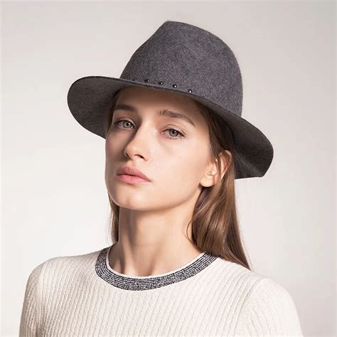 Classic Fedora Hats For Women Men High Quality Australia Wool Felt Hat Autumn Winter Fashion New