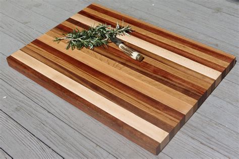 Extra Large Wood Cutting Board Mixed Grain Butcher Block