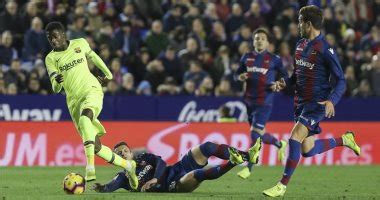 الدوري الإسباني الدرجة الأولى مباشرة بث مباشر ليفانتي ضد برشلونة دور الأسبوع: ليفانتى ضد برشلونة.. البارسا يسقط بثنائية فى الشوط الأول ...