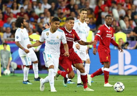 Uefa Champions League Final 2018 Real Madrid V Liverpool Editorial