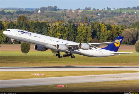 D Aihu Lufthansa Airbus A340 600 At Munich Photo Id 869076