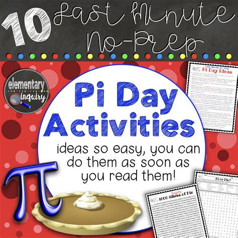 Pi is used to represent a. Easy Pi Day Ideas for the Classroom