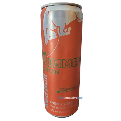 Review Red Bull Summer Edition Watermelon Energy Drink The Impulsive Buy