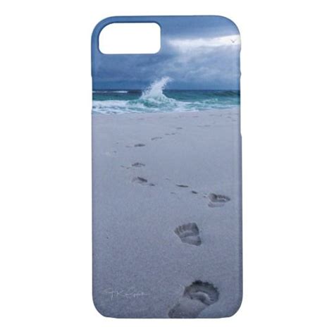 Footprints In The Sand Iphone Cases Beach Iphone Case Iphone 8 Iphone