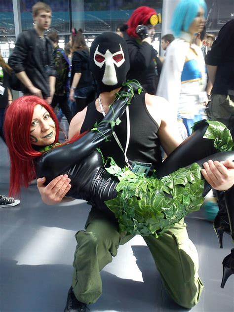Poison Ivy New 52 And Bane Cosplay By Ophi89 On Deviantart