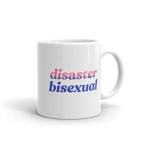 Disaster Bisexual Funny Lgbtqia Bi Pride Flag Meme Mug Etsy