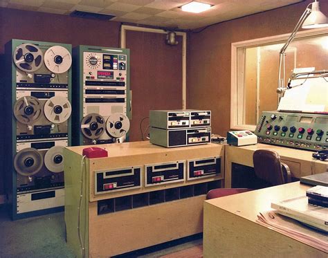 Radio Station Control Room 1976 Koda Am Houston Pics
