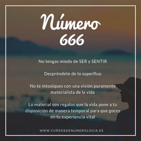 Numero 666 Y La Numerologia 666 Cursos De Numerologia