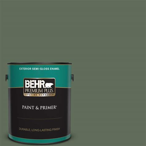 Behr Premium Plus Gal Ppu Royal Orchard Semi Gloss Enamel