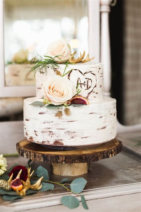 20 Delicious Fall Wedding Cakes that WOW - EmmaLovesWeddings