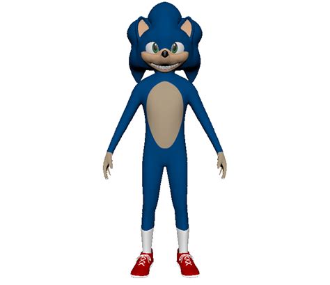 Custom Edited Sonic The Hedgehog Customs Sonic Original Movie