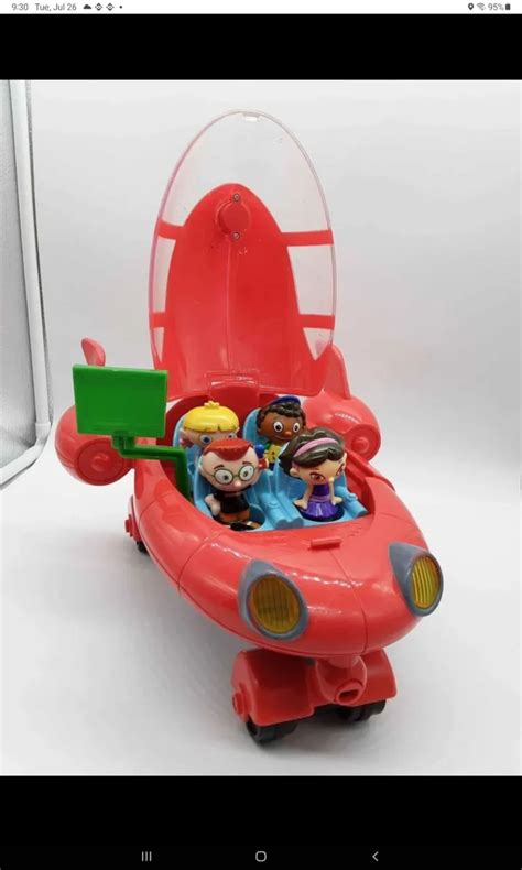 Disney Little Einsteins Pat Pat Rocket 2006 Lights Sounds Lot Tub Toy