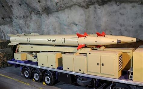 Iran Unveils New Missile Said To Put Israel Us Regional Bases Within