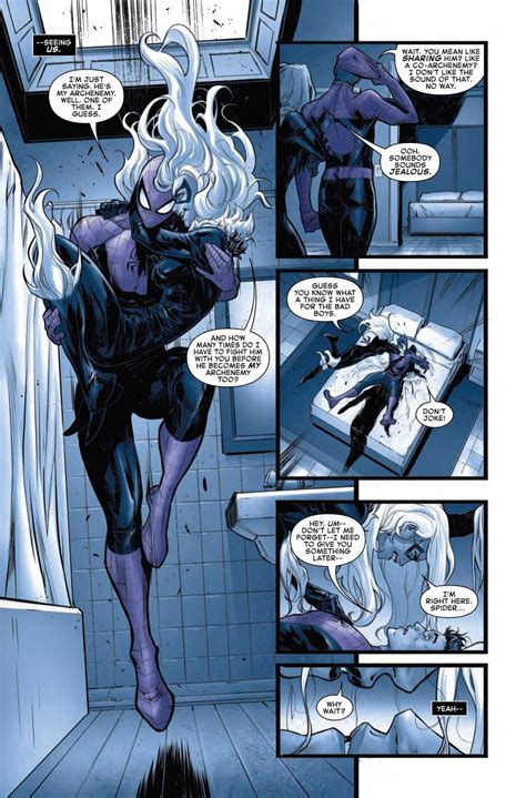Black Cat Having Sex Dreams About Spider Man In Next Weeks Amazing