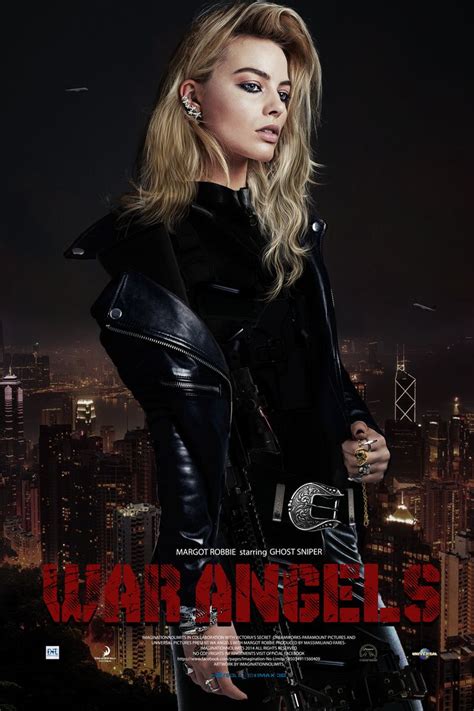 Margot robbie started her acting career appearing in tv series like neighbours and pan am. Margot Robbie-war Angels Movie Poster by Kingofgraphics ...
