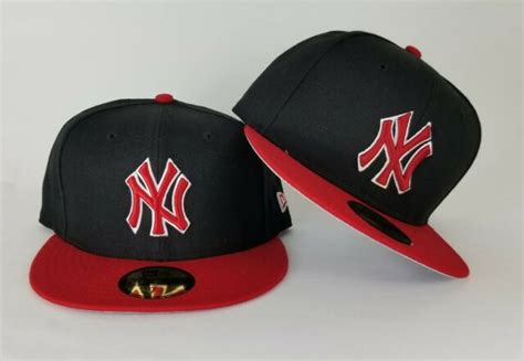 An overwhelming array of ny fitted hat at extremely affordable prices ensures that there is something to appeal to everyone. New Era Black / Red New York Yankee 59Fifty Fitted hat | eBay
