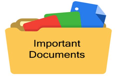 Document Clipart Important Document Document Important Document