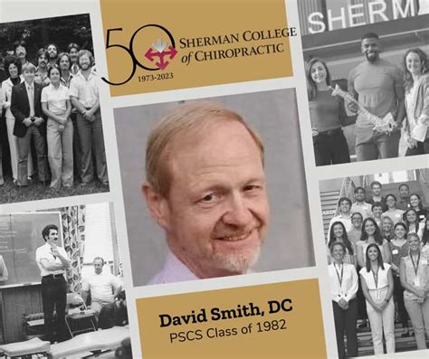 Alumni Of The Week David Smith Sherman College Of Chiropractic