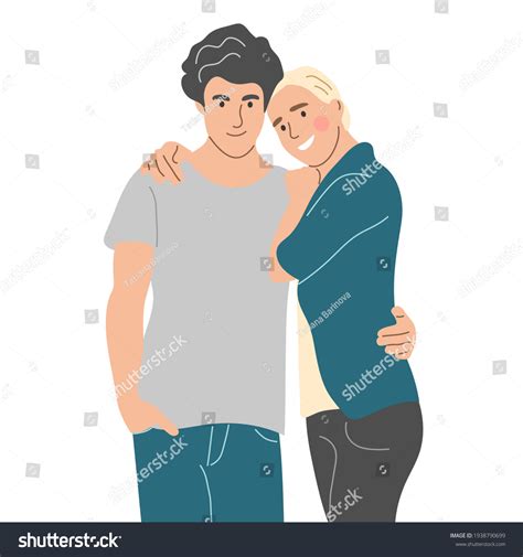 Couple Hugging Waist Images Stock Photos Vectors Shutterstock