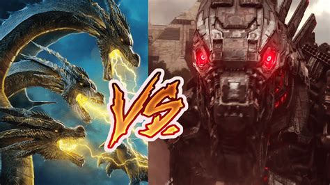 Mecha Godzilla Vs King Ghidorah Ultimate Monster Battle Youtube My