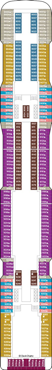 Norwegian Epic Deck Plans Ship Layout Staterooms And Map Cruise Critic