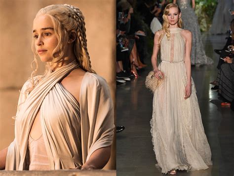 Game Of Thrones And Khaleesis Fashion Influence On The Runways Vogue