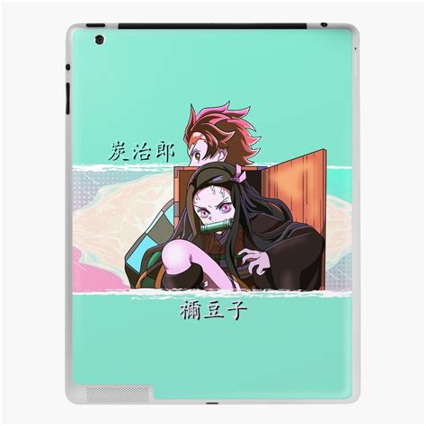 Tanjiro X Nezuko Skyfall Kimetsu No Yaiba Ipad Case Skin By