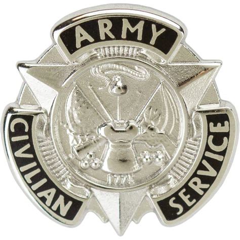 Army Civilian Service Lapel Pins Acu Army