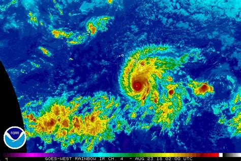 Cat 4 Lane Pushes Onward Hurricane Warning For Maui Hawaii Oahu Maui Now