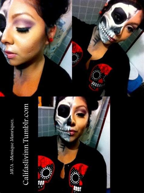 The Makeupwork I Decided To Try And Pull Off Skeleton Makeup