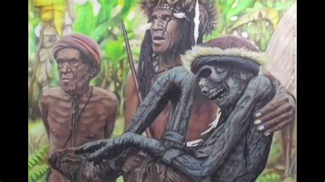 Papua Indonesia Menggambar Realistik Budaya Suku Asmat Papua Dengan Pensil Step By Step Youtube