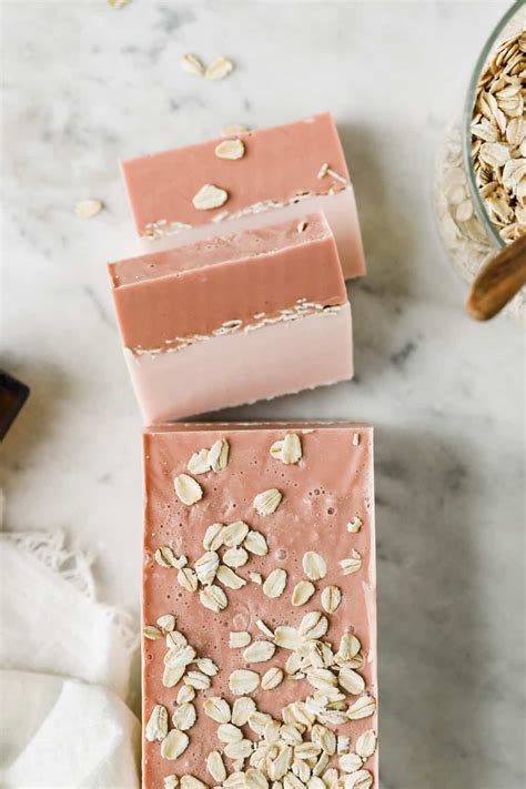 Soothing Homemade Oatmeal Soap With Raw Honey Goat Milk Hello Glow