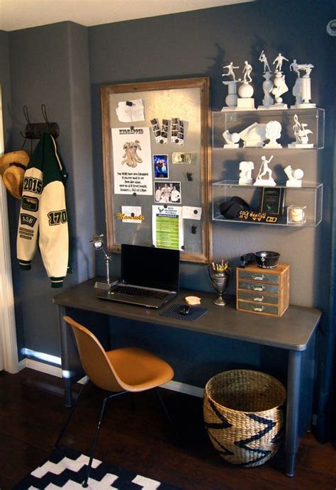 Need some cool diy ideas for your desk? 22 Teen Study Spaces For Boys And Girls - Shelterness